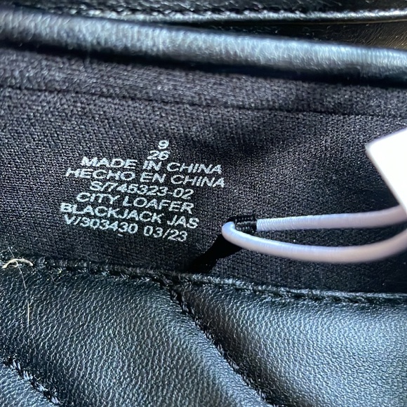 Old Navy city loafers shoes flats black size 9 NWT - Picture 6 of 10